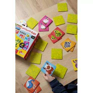 Lisciani 92703 Montessori Baby Touch - Memo Pexeso