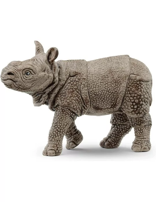 Schleich 14860 divoké zvieratko mláďa nosorožca indického