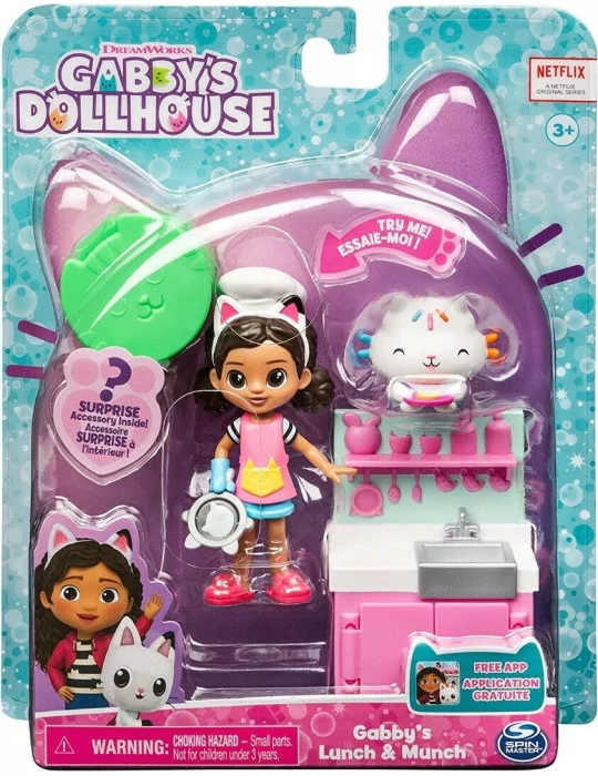 Spin Master 6066483 Gabby's Dollhouse Mačacia hracia sada Kuchárka