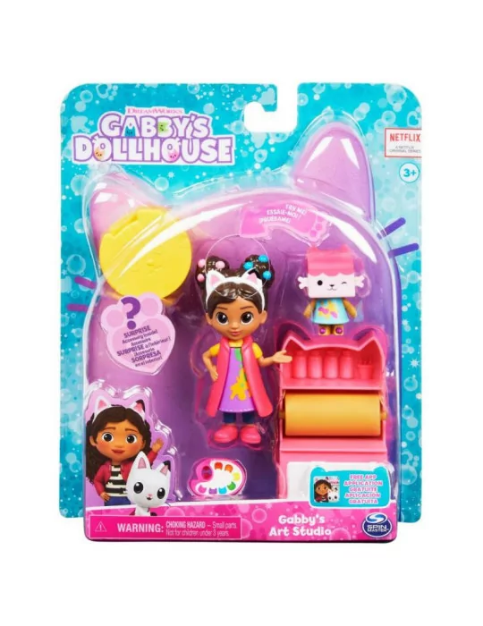 Spin Master 6062025 Gabby's Dollhouse Mačacia hracia sada Umelecké štúdio