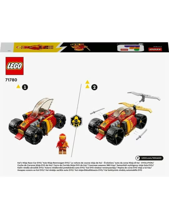 LEGO 71780 NINJAGO Kaiovo nindžovské pretekárske auto EVO