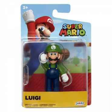 Nintendo - 6 cm figúrka Super Mario - Luigi