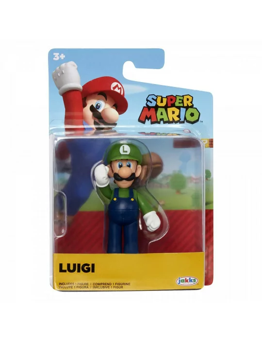 Nintendo - 6 cm figúrka Super Mario - Luigi