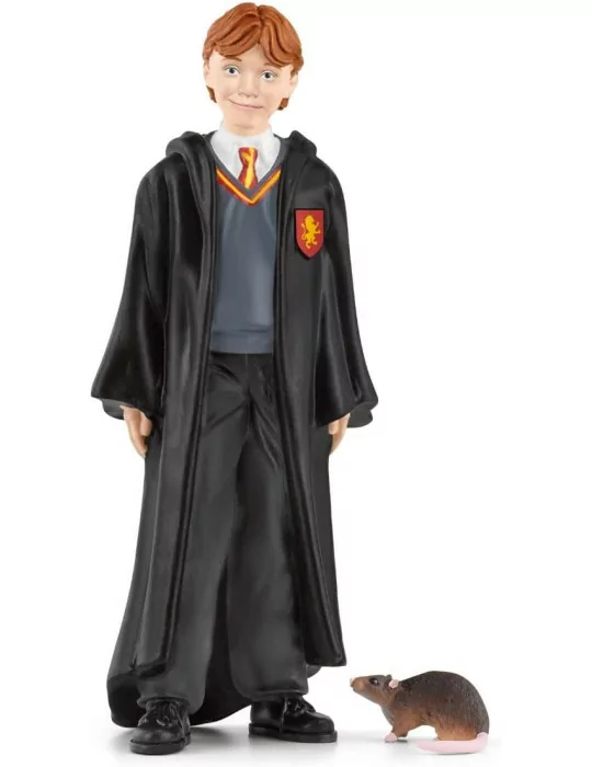 Schleich 42634 filmová postava Ron Weasley a krysa Prašivec