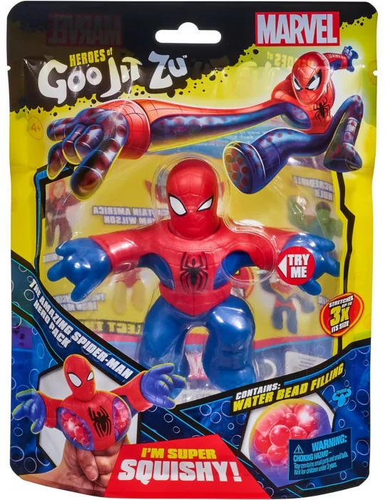 Heroes of Goo Jit Zu: Marvel hősök nyújtható akciófigura - Spiderman