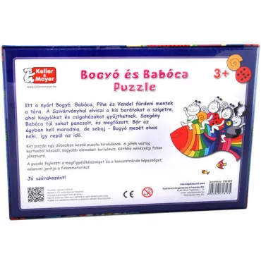 Bogyó és Babóca - 12 és 20 db-os puzzle - Szivárványhal