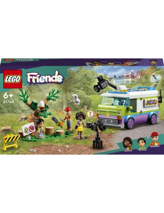 LEGO 41749 FRIENDS Novinárska dodávka