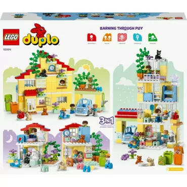 LEGO 10994 DUPLO Rodinný dom 3 v 1