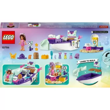 LEGO 10786 GABBY'S DOLLHOUSE Gabi a Rybomačka na luxusnej lodi