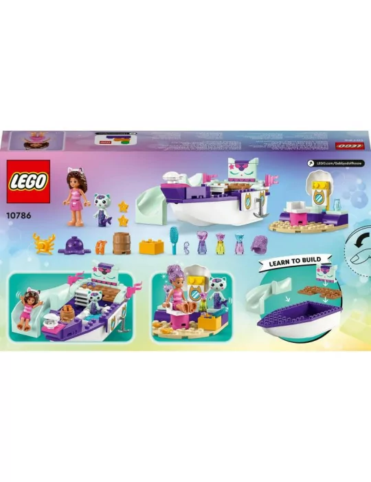 LEGO 10786 GABBY'S DOLLHOUSE Gabi a Rybomačka na luxusnej lodi