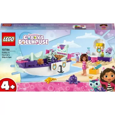 LEGO 10786 GABBY'S DOLLHOUSE Gabi a Rybomačka na luxusnej lodi