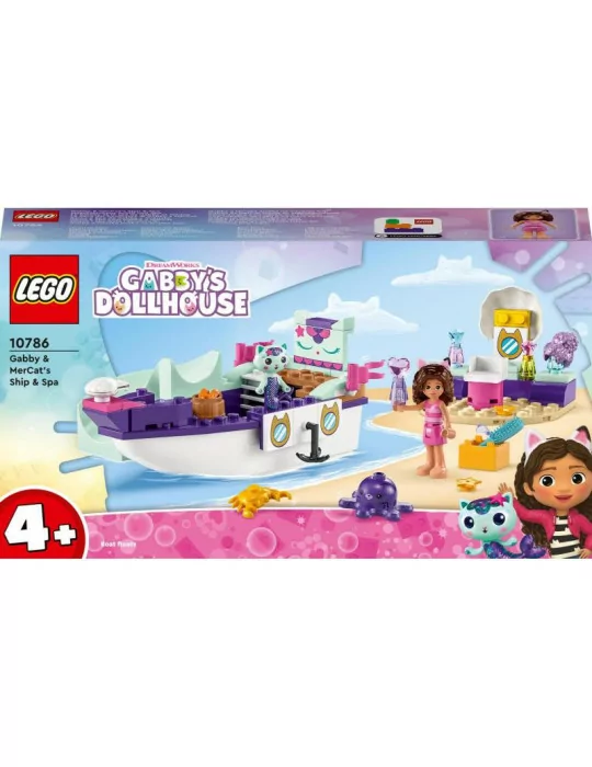 LEGO 10786 GABBY'S DOLLHOUSE Gabi a Rybomačka na luxusnej lodi