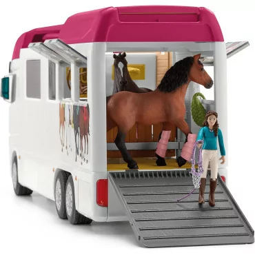 Schleich 42619 prepravník koní