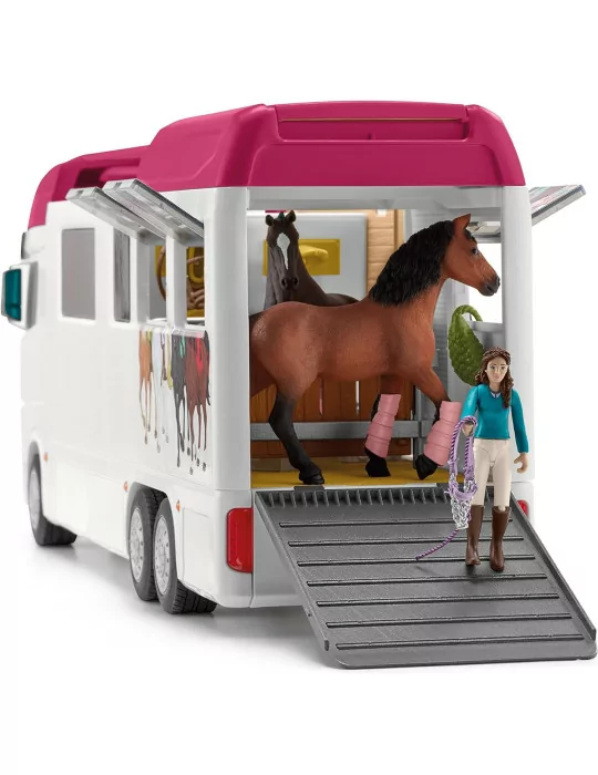 Schleich 42619 prepravník koní