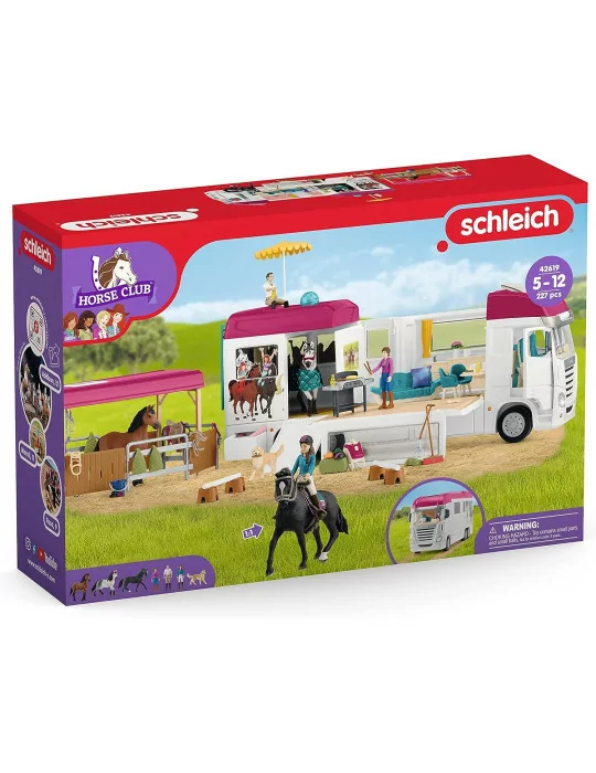 Schleich 42619 prepravník koní