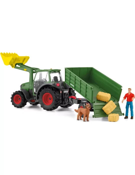 Schleich 42608 traktor s prívesom