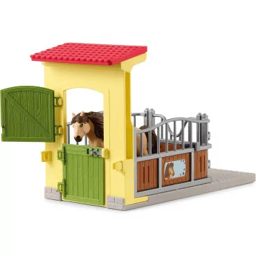 Schleich 42609 box pre poníky s žrebcom islandského poníka