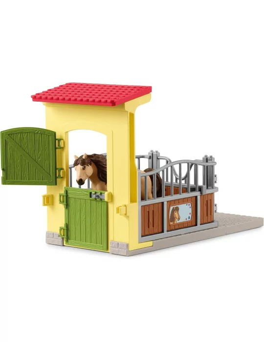 Schleich 42609 box pre poníky s žrebcom islandského poníka