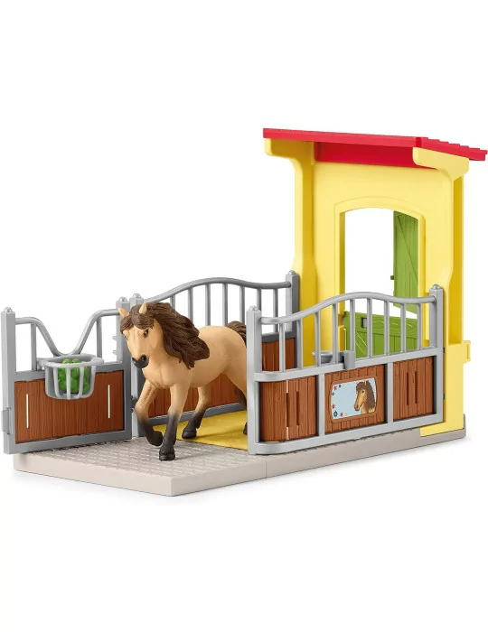 Schleich 42609 box pre poníky s žrebcom islandského poníka