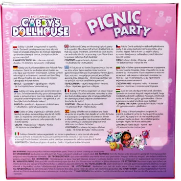 Trefl 02528 Gabby's Dollhouse Picnic patry