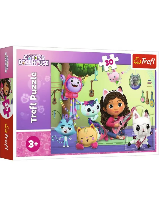 Trefl 18301 Puzzle 30 dielov Gabby's Dollhouse