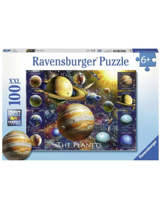 Ravensburger 10853 Putzzle XXL 100 dielikov Planéty