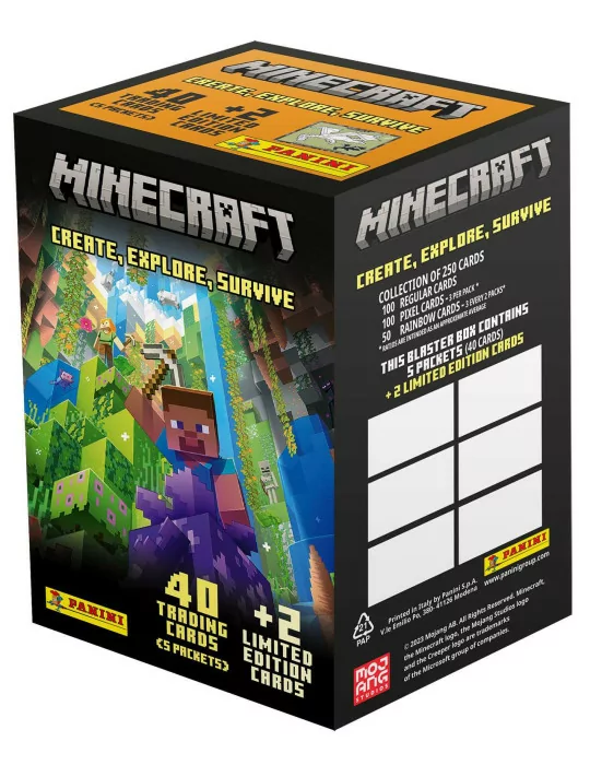 Panini MINECRAFT 3 - karty - BLASTER BOX