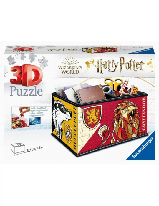 Ravensburger 11258 Puzzle 3D Úložná škatuľa s viečkom Harry Potter 216 dielikov