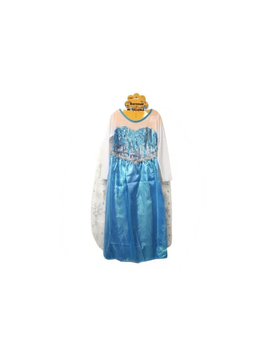 Wiky 026074 Kostým Zimná princezná 120-130 cm 