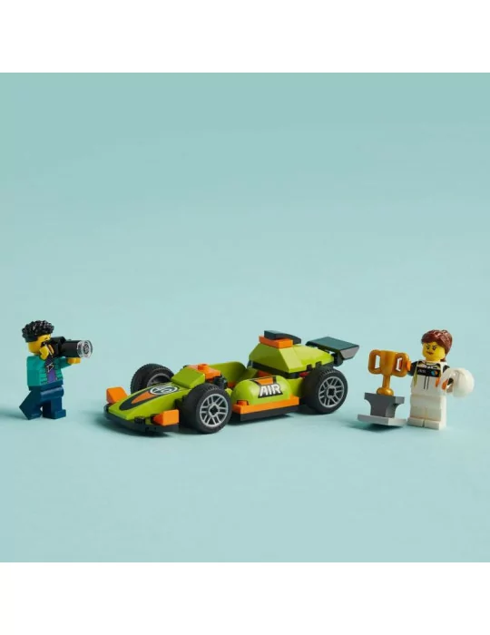 LEGO 60399 CITY Zelené pretekárske auto