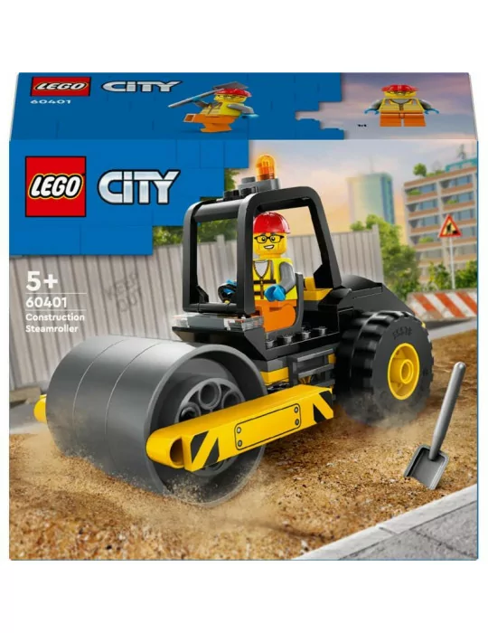 LEGO 60401 CITY Stavebný parný valec