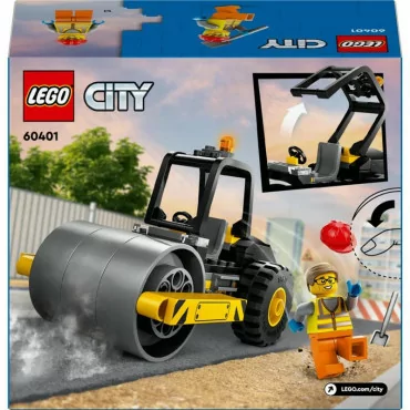 LEGO 60401 CITY Stavebný parný valec