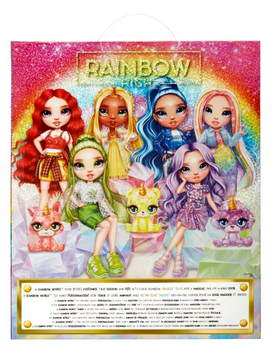 Rainbow High Fashion bábika so zvieratkom - Ruby Anderson
