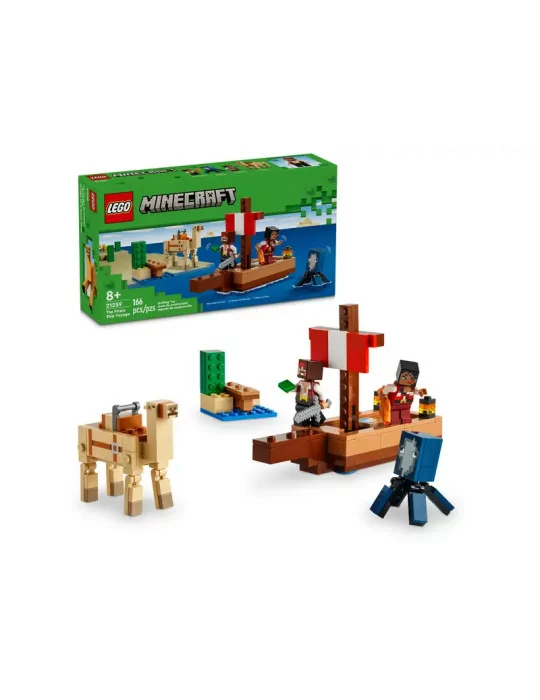 LEGO 21259 MINECRAFT Plavba na pirátskej lodi