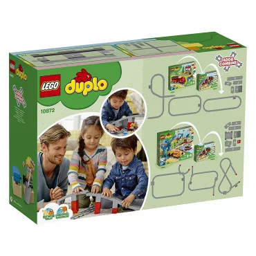 LEGO 10872 DUPLO Vlakový most a koľajnice