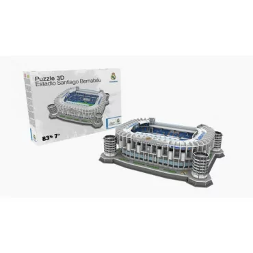 Nanostad BASIC: SPAIN - Santiago Bernabeu Real Madrid puzzle 3D 83 dielov