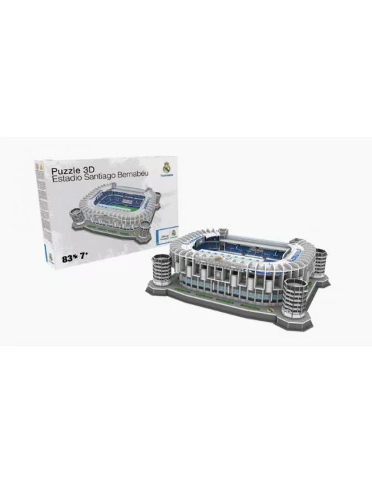 Nanostad BASIC: SPAIN - Santiago Bernabeu Real Madrid puzzle 3D 83 dielov