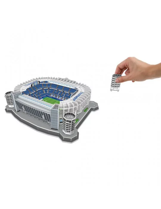 Nanostad BASIC: SPAIN - Santiago Bernabeu Real Madrid puzzle 3D 83 dielov