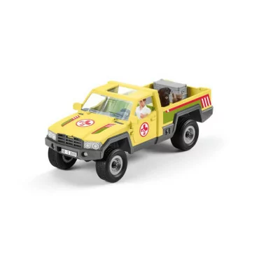 Schleich 42503 záchranné terénne auto s veterinárom